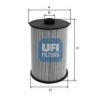 UFI 26.043.00 Fuel filter